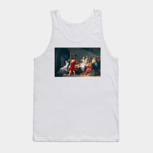 The Death of Socrates, 1787 artwork (H419/0519) Tank Top